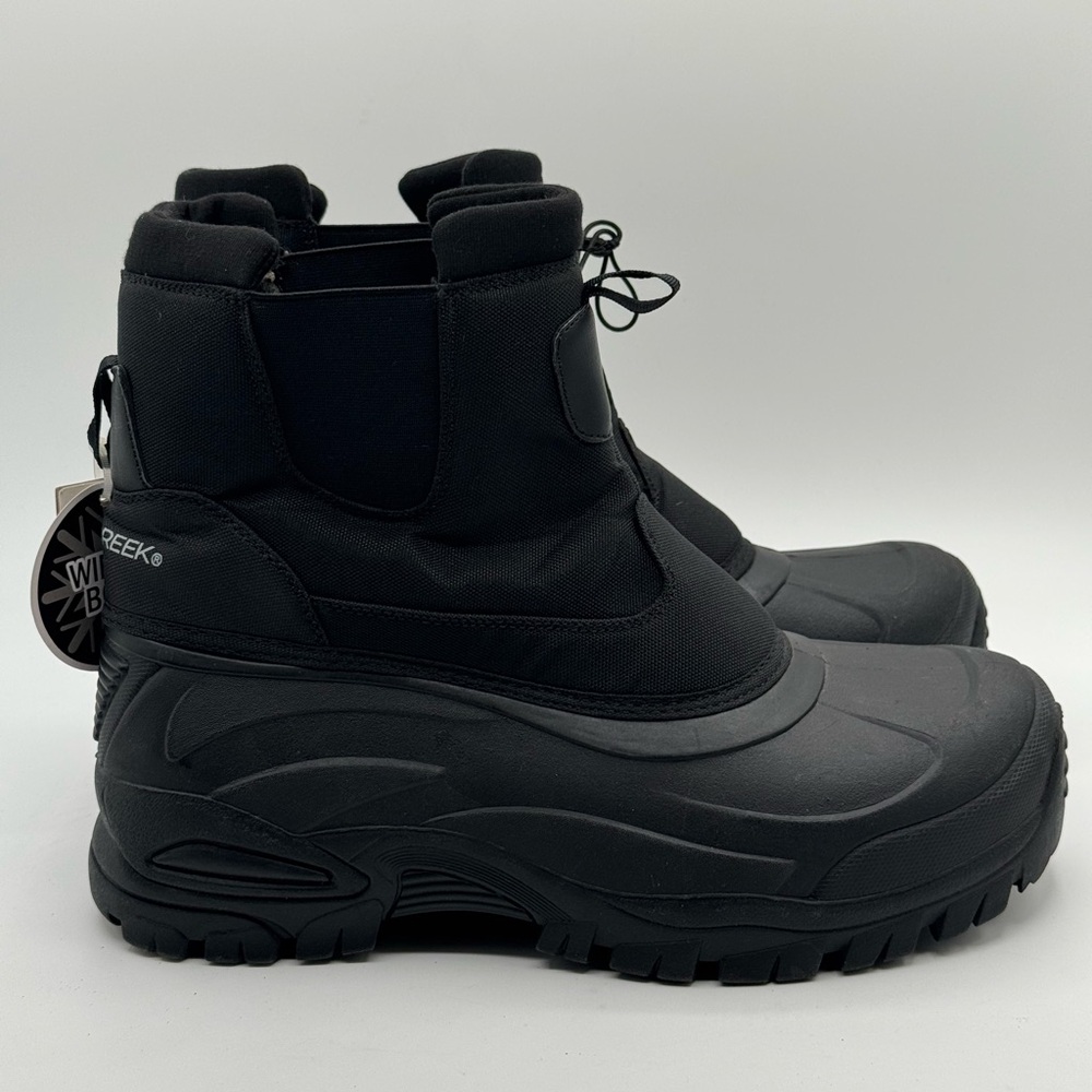 Falls Creek Black Winter Boots men’s size 9 M
